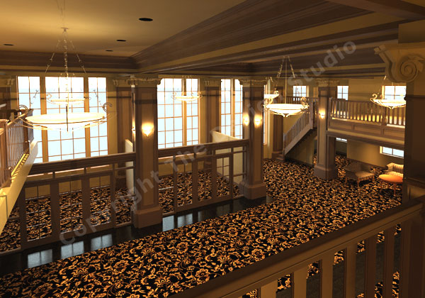 Historical Security National Building (illustration)